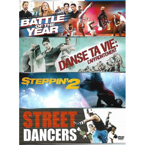 Coffret 4 Dvd - Battle Of The Years + Danse Ta Vie + Steppin2 + Street Dancers