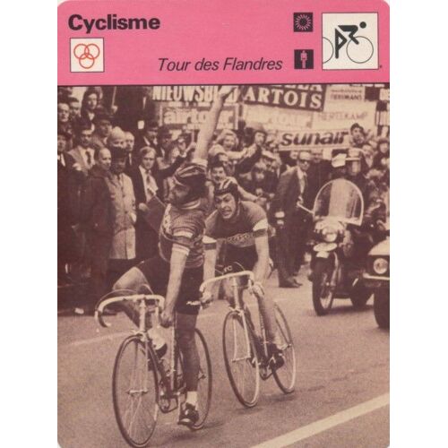 Fiches Sur Le Cyclisme Tour Des Flandres, Tour De Lombardie Et Tour De Romandie