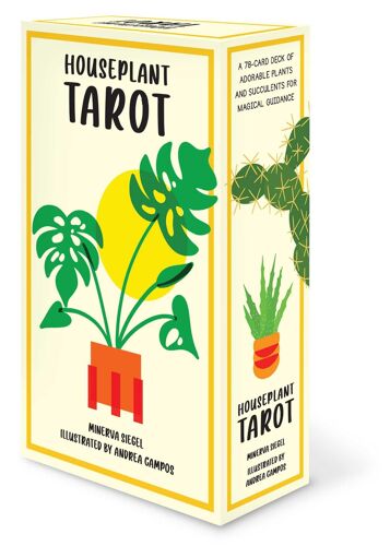 Houseplant Tarot : A 78-Card Deck Of Adorable Plants And Succulents For Magical Guidance