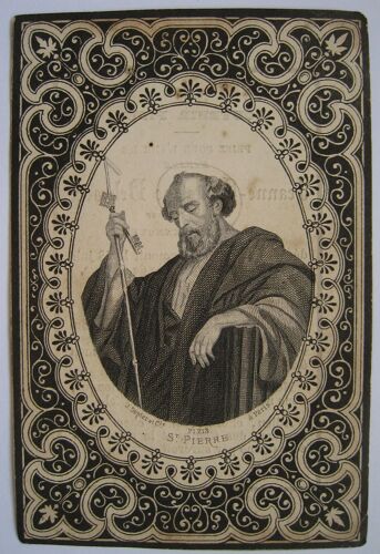 Md Jeanne-Christine Debroux, Veuve De Jacques Rennotte. Cortil-Noirmont Juin 1869. Faire-Part De Décès Chastre. Nivelles