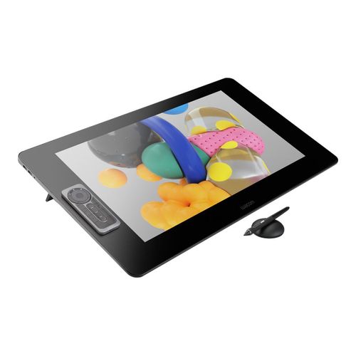 Wacom Cintiq Pro 24 stylet créatif et écran tactile - Numériseur avec Écran LCD - multitactile - électromagnétique - 17 boutons - filaire - USB, DisplayPort