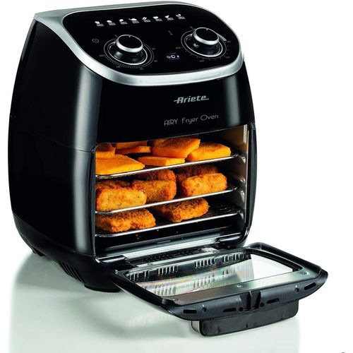 Friteuse À Air Et Four En Un De 11l 2 En 1 2000w Noir