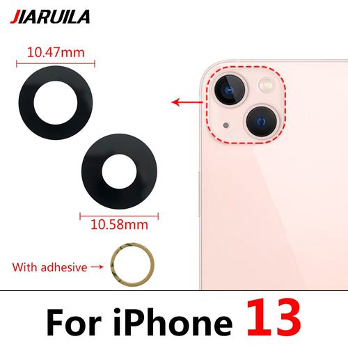 Pour Iphone 13 - Lentille De Remplacement Pour Caméra Arrière, Pour Iphone