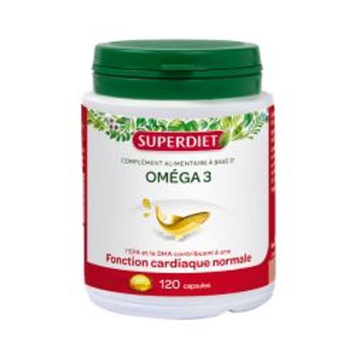 Omega 3 120 Caps. Superdiet 
