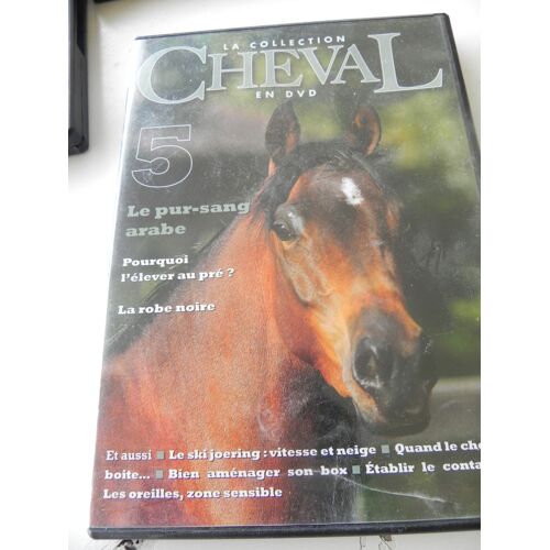 La Collection Cheval En Dvd No 5 :Le Pur Sang Arabe Pourquoi L'elever Au Pré, La Robe Noire , Ski Joering Bien Amenager Son Box Contact ,Les Oreilles