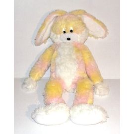 Peluche Lapin Jaune Rose Toyland 60 Cm