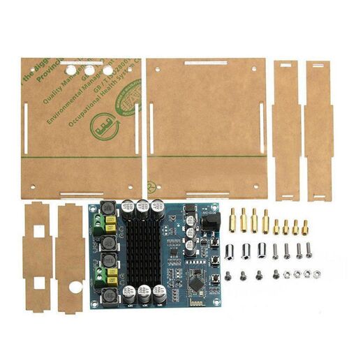 Amplificateur numérique à double canal, 2x120W de puissance, compatible Bluetooth, Module d'amplificateur Audio XH-M548 avec étui, nouveau
