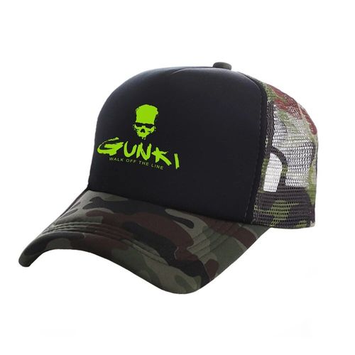 Gunki Trucker Cap Unisexe Pêche Html Baseball Caps Cool Summer Mesh Net Snapback Chapeaux Mz-530