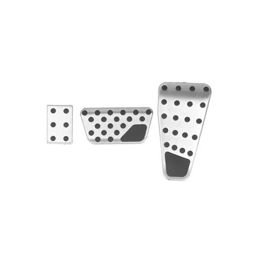 Couvercle De Repose-Pieds Pour Pédale De Frein De Voiture, 3 Pièces, En Acier Inoxydable Qp11950