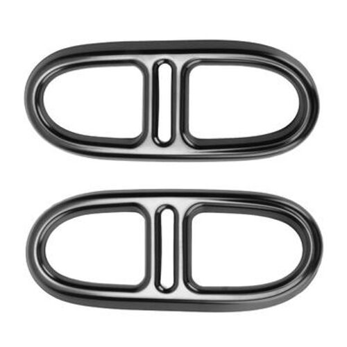 Tuyau D'échappement À Quatre Sorties. Couvre-Gorge Arrière. Terminer Le Cadre Qp15386