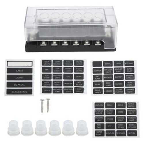 Disjoncteur 6 Voies Dans Boîte À Fusibles Avec Étanche Qp11327