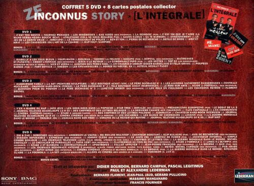 Les Inconnus : Ze Inconnus Story (L'integrale En Coffret De 5 Dvd)