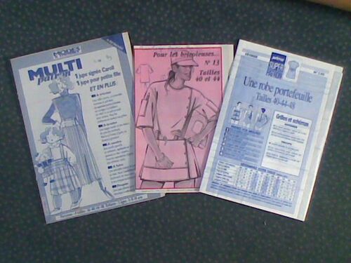 Lot De Patrons De Couture