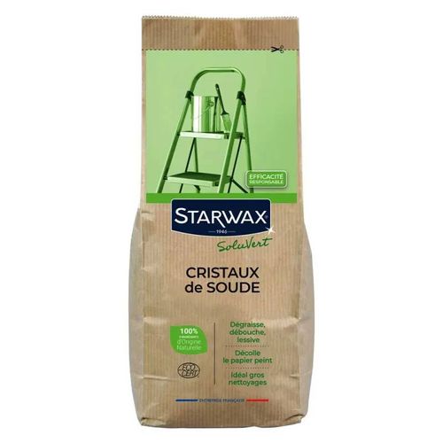 Cristaux de soude 100% naturels extra purs - 1kg Starwax