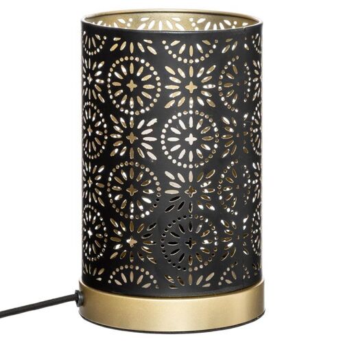 Lampe À Poser Design "Gypsy" 21cm Noir