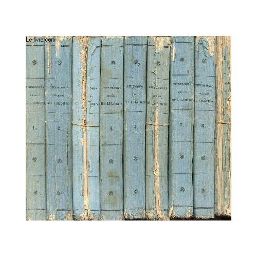 Theologia Moralis Beati A.-M.De Ligorio Editio Nova Emendata Cui Notae Accedunt Amplissimae Cura Et Studio Domini Receveur - En 9 Tomes - Tomes 1 À 9.