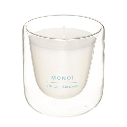 Bougie Parfumée En Verre "Ilan" 130g Monoi