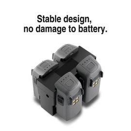 Chargeur Pour Dji Spark Drone Chargeur Rapide Hub Multi Batterie 4 Ports Chargeur De Voyage Voyage Transport Chargeur Extérieur Uav-Dji