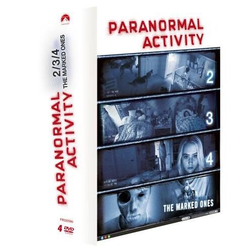 Coffret Quadrilogie Paranormal Activity 2, 3, 4 Et 5: The Marked Ones Dvd