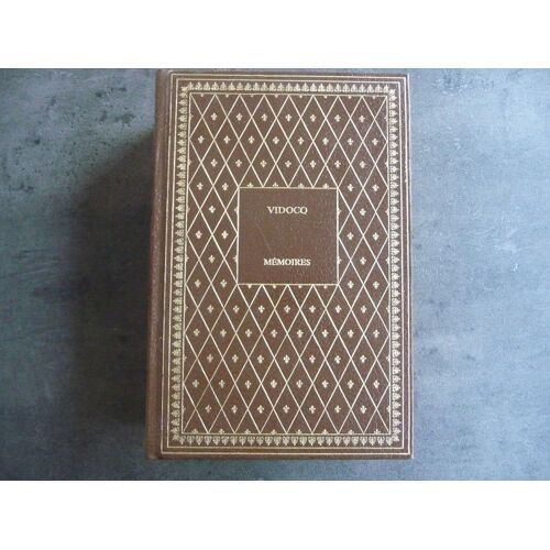 Les Mémoires De Vidocq :