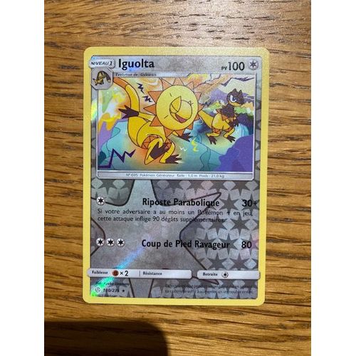 (637) Iguolta 180/236 Pokemon