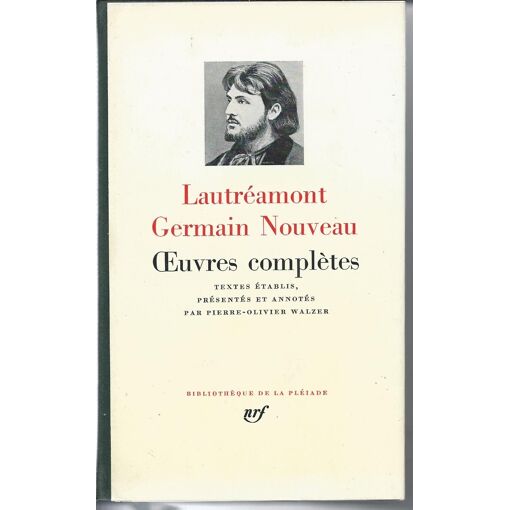 Lautreamont Oeuvres Completes pas cher - Meilleures offres sur le