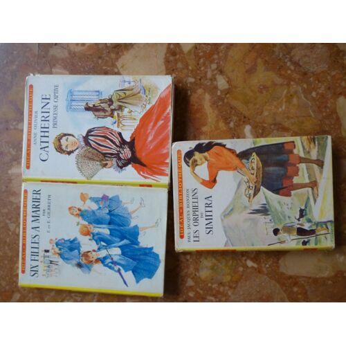 Lot De 3 Volumes Collection "Idéal -Bibliothéque "