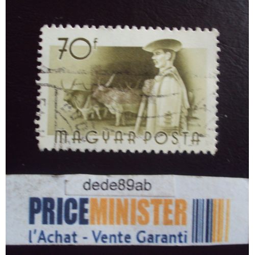 Hongrie..70f Magyar Posta..Série Les Professions. Oblitéré.