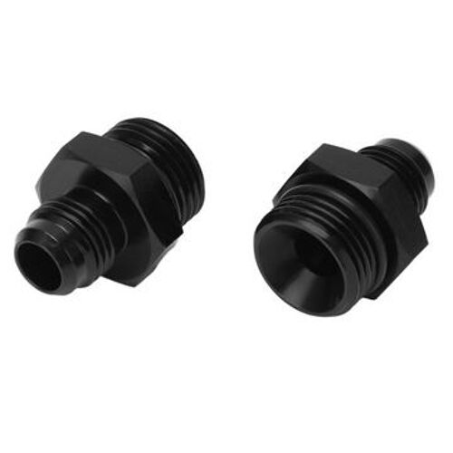 Connecteur De Rail De Carburant An6 Vers Adaptateur Mâle En Aluminium Orb8 6061 T6, 2 Pièces Qp27159