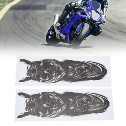 Autocollants Universels En Papier Anti-Choc Pour Moto, 2 Pièces Qp28485