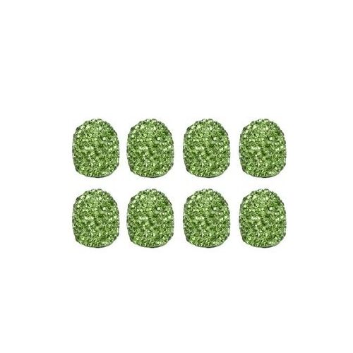 Bouchon De Valve De Pneu De Voiture 8pcs, Fait Main, Scintillant, Qp28136