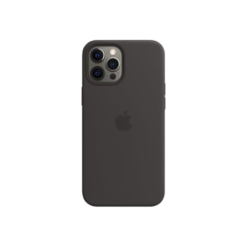 Apple - Coque De Protection Pour Téléphone Portable - Avec Magsafe - Silicone - Noir - Pour Iphone 12 Pro Max