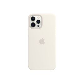Apple - Coque de protection pour téléphone portable - avec MagSafe - silicone - blanc - pour iPhone 12 Pro Max