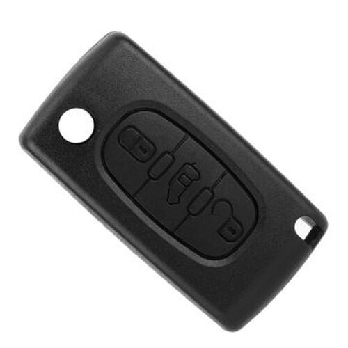 Étui pliable pour porte-clés de télécommande de voiture à 3 boutons QP28937