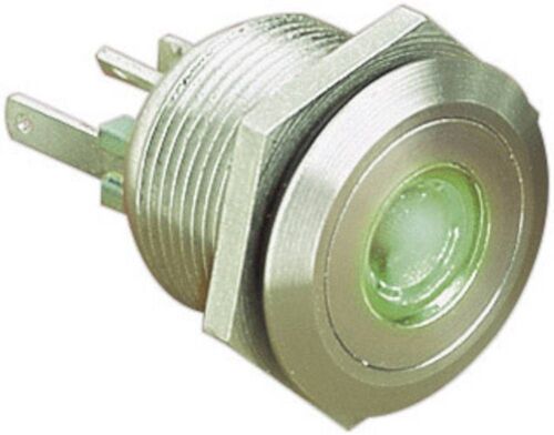 Bouton-poussoir anti vandalisme Bulgin MPI001/28/GN 24 V/DC 0.05 A 1 x Off/(On) IP66 à rappel 1 pc(s)