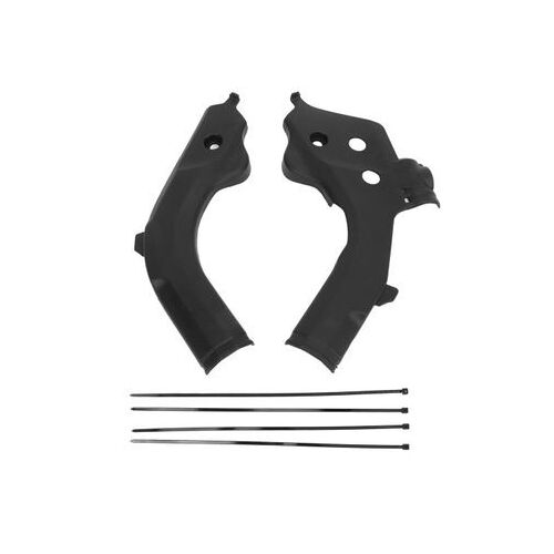 1 Paire De Housses De Cadre De Moto Solides, Résistantes Aux Rayures, Anti-Rayures Qp20547