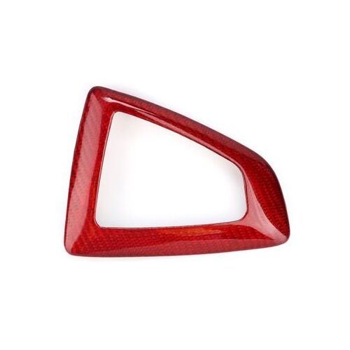 Couverture De Cadre De Changement De Vitesse En Fiber De Décoration Intérieure De Voiture Qp9324