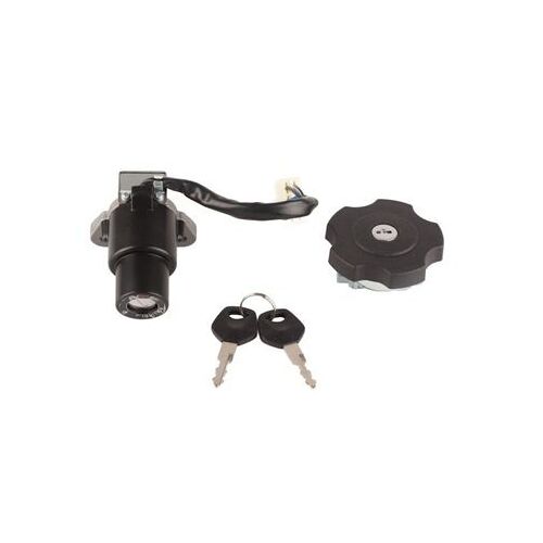 Kit De Verrouillage De Remplissage De Réservoir De Carburant, Interrupteur D'allumage De Moto Avec Clé Qp9337