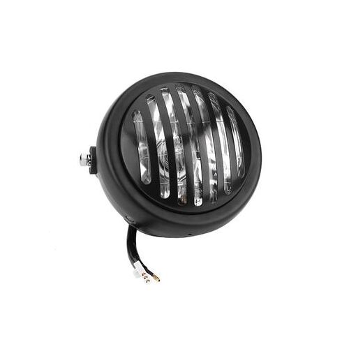 Phare De Moto De Style Vintage De 6,3 Pouces, Phare De Style Grill, Qp9997