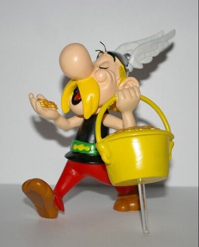 Astérix Dans Astérix Et Le Chaudron - La Statuette