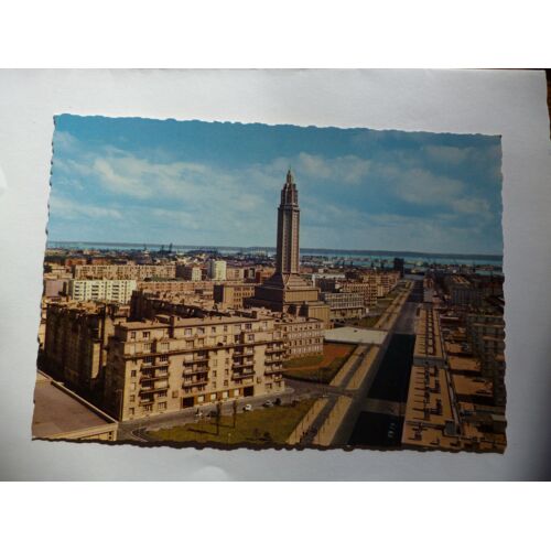 Carte Couleurs Du Havre :Boulevard François Ier Et La Tour St Joseph.