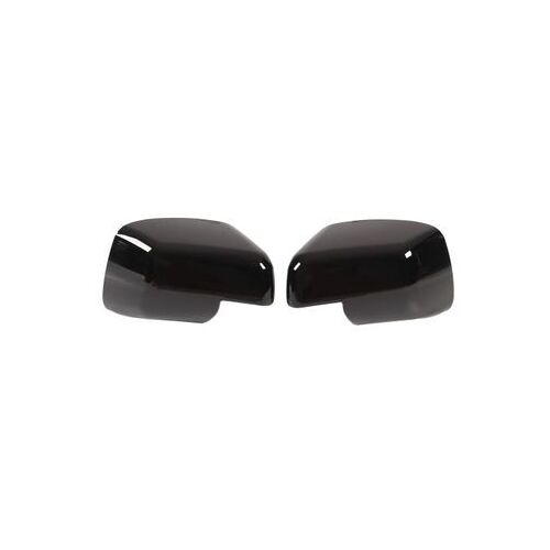 1 Paire De Couvercle De Rétroviseur De Porte, Couvercle Noir Brillant Latéral Qp8106
