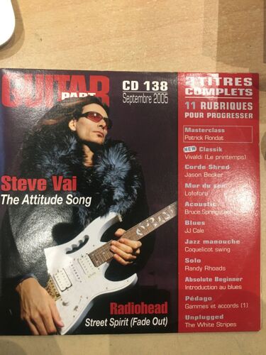 Cd 138 - Guitar Part - Steve Vai The Attitude Song - 2005