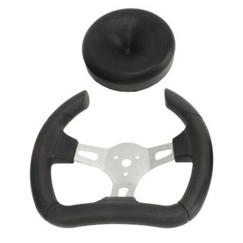 Guidon 280mm Noir Volant De Course En Forme De D Pour Qp5013