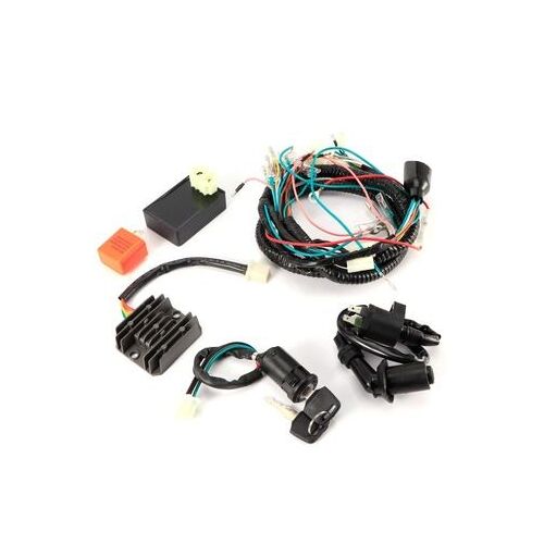1 Jeu De Clés De Commutateur D'allumage De Buzzer De Kit De Câblage Électrique Qp5906