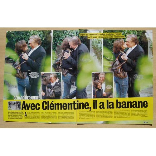 Voici N°953, Coupure De Presse: Gérard Depardieu
