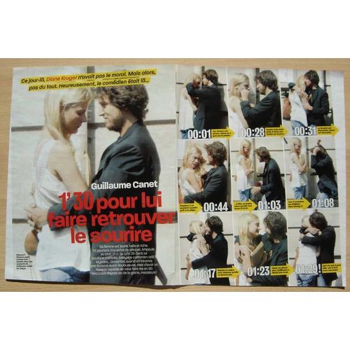 Voici N°877, Coupure De Presse: Guillaume Canet, Diane Kruger