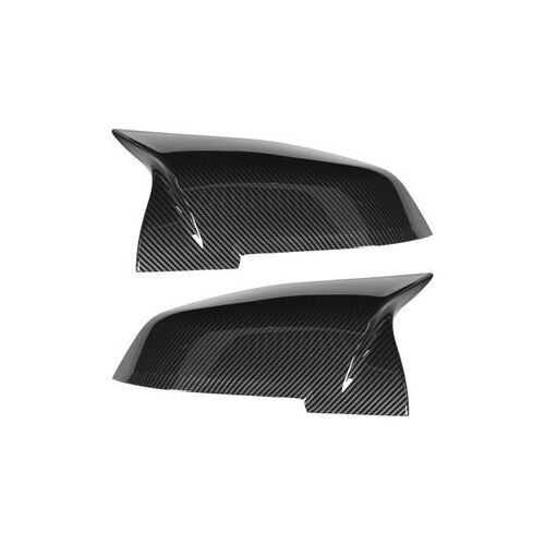 Couvercle De Miroir De Porte De Remplacement En Fiber De Carbone, 2 Pièces, Pour Série Qp6193