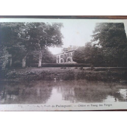 Chalet Et Etang Des Forges. Paimpont
