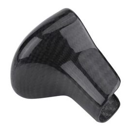 Garniture De Couvercle De Pommeau De Levier De Vitesse En Fiber De Carbone Pour Audi A4 A5 A6 Qp9015
